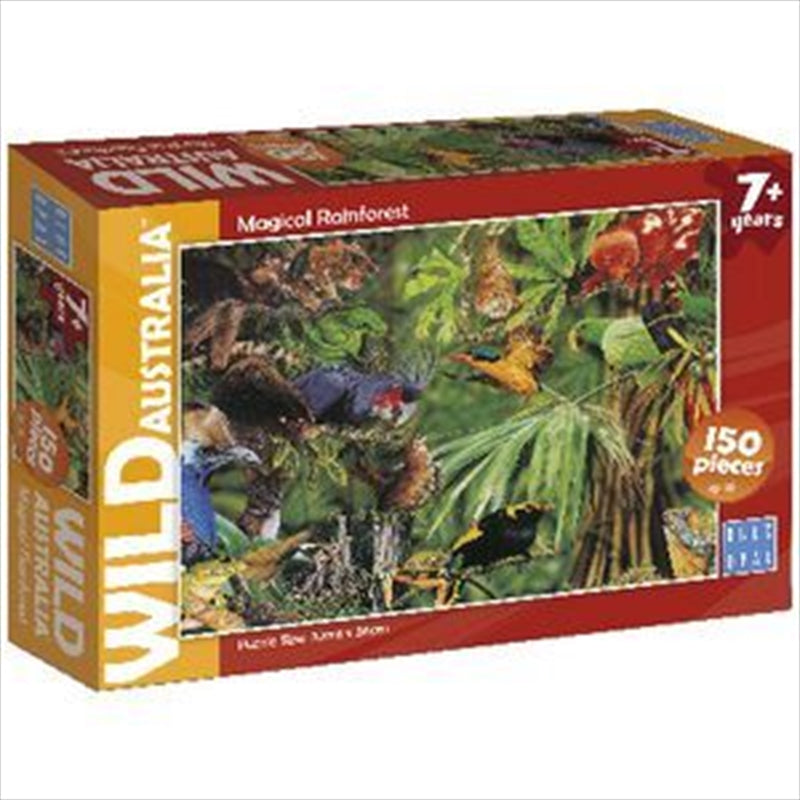 Wild Australian Magical Rainforest Puzzle 150 Piece Main image