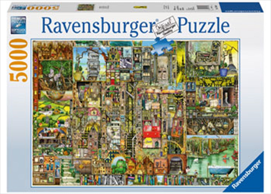 Bizarre Town 5000 Piece Puzzle Main image