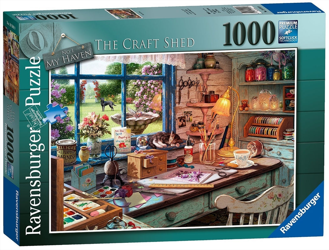 My Haven No 1 The Craft Shed 1000 Piece Puzzle Main image
