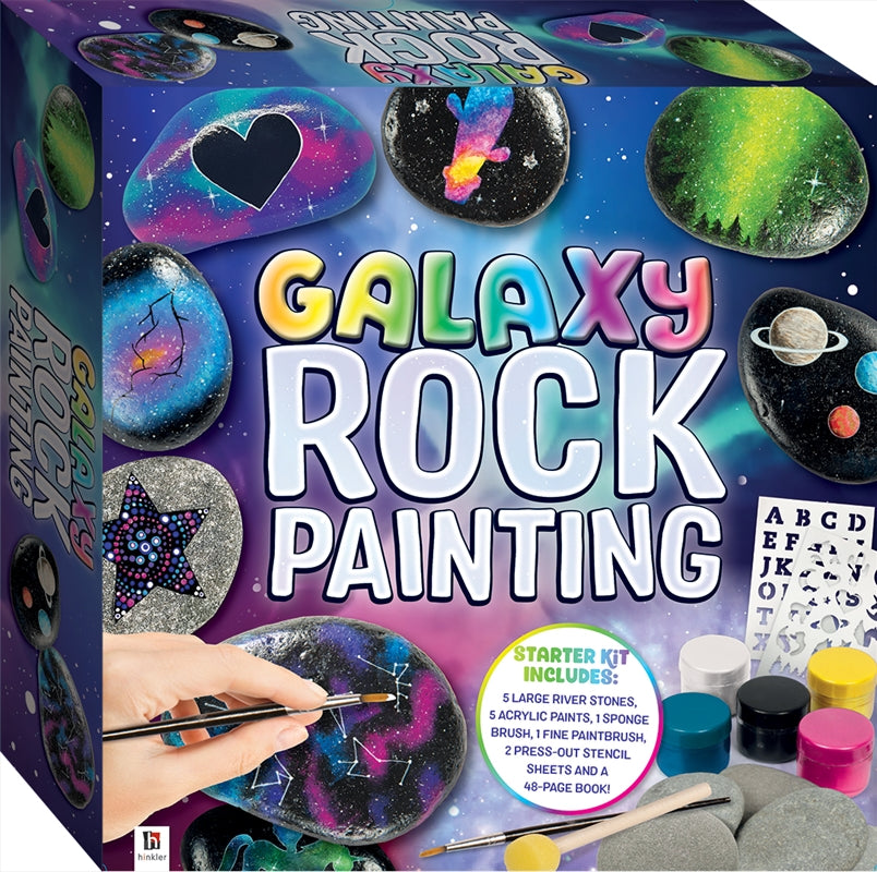 Galaxy Rock Painting Main image