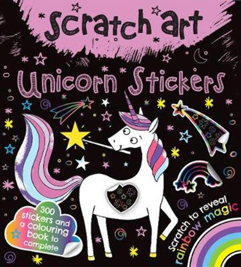 Scratch Art Fun Mini Scratch Art Stickers Main image