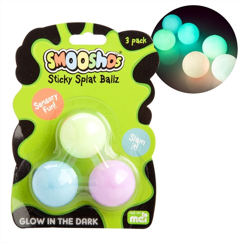 Glow In The Dark Sticky Splat Ball Main image