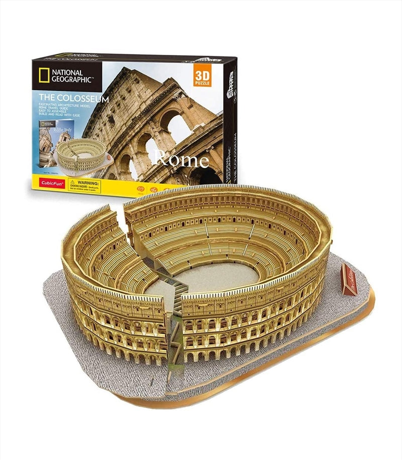National Geographic Rome Colosseum 3D Puzzle 131 Piece Main image