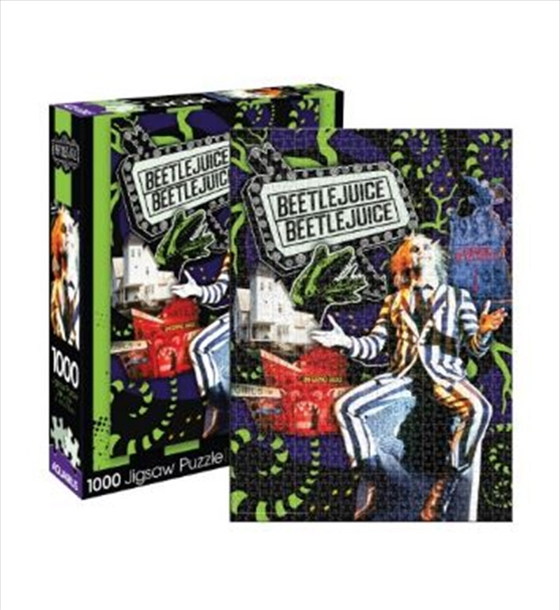 Beetlejuice Collage 1000pc Puzzle Main image