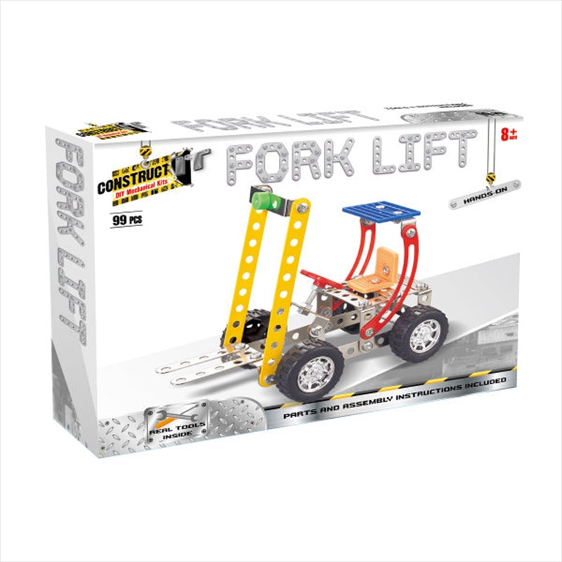 Construct-It! - Fork Lift, 99-Piece Metal Building Set Main image