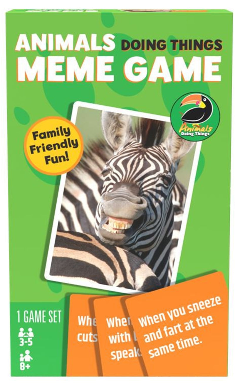 Animals Doing Things Meme Game Main image