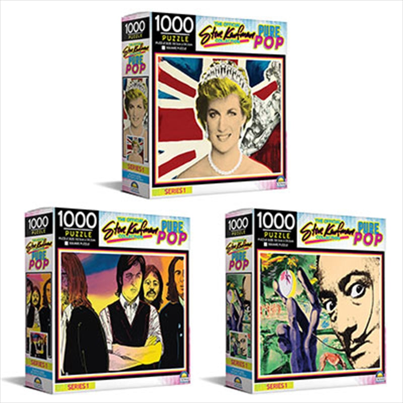 Pure Pop Retro Art Jigsaw Puzzle - Assorted Main image