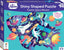 Cosmic Space Mission Shiny Shaped Puzzle