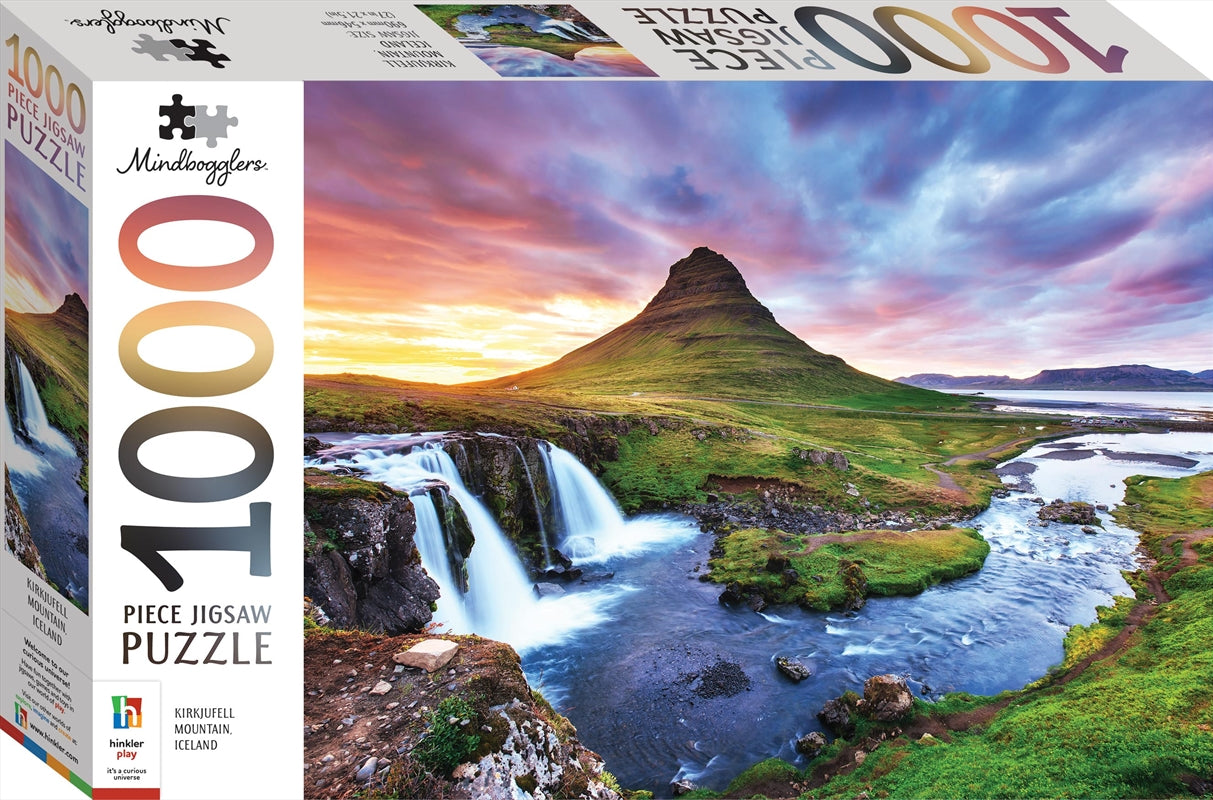 Mindbogglers 1000pc Jigsaw: Kirkjufell Mountain, Iceland Main image