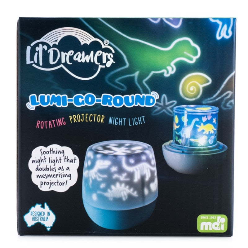 Lil Dreamers Lumi-Go-Round Dino Rotating Projector Light Main image