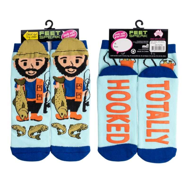 Fisherman Feet Speak Socks Main image