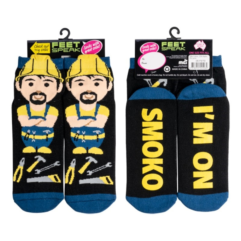 Tradie Feet Speak Socks Main image