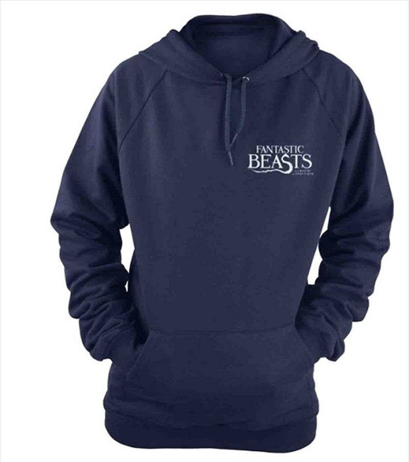 Fantastic Beasts Macusa Girls Hooded Pouch Sweat Womens Size 12 Hoodie Main image