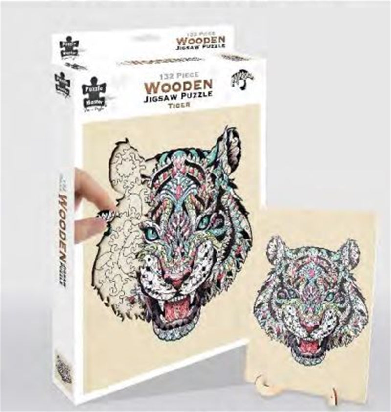 Tiger 132 Piece Wooden Puzzle Main image