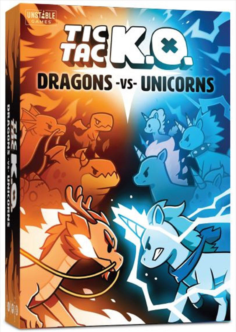 Tic Tac K.O Dragons Vs Unicorns Main image