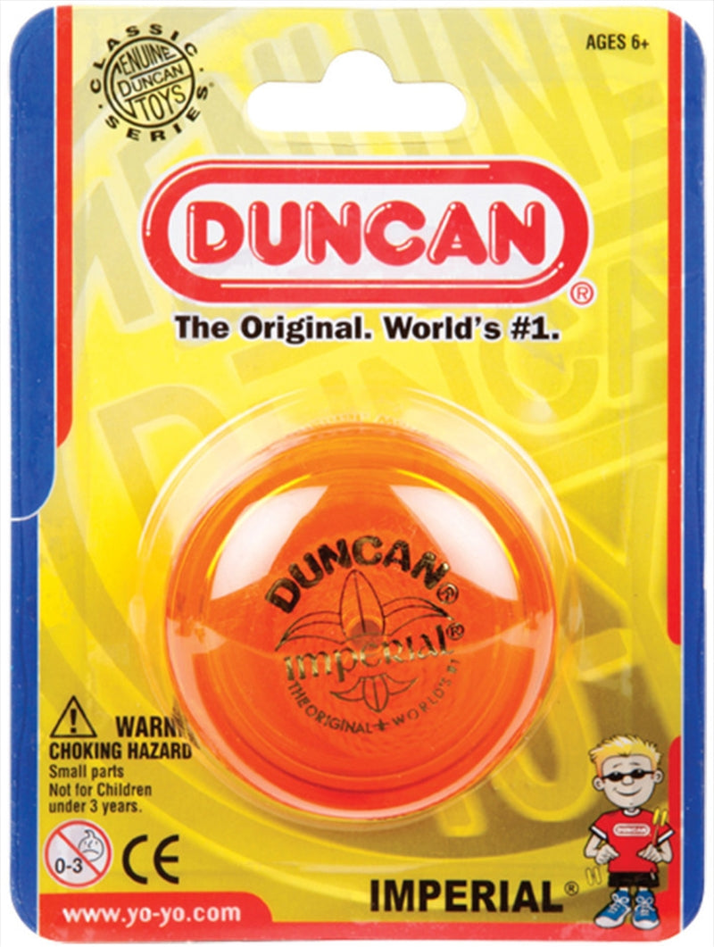 Duncan Yo Yo Beginner Imperial (Assorted Colours) SENT AT RANDOM Main image