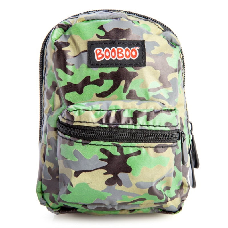 Reflective Green/Grey Camo BooBoo Backpack Mini Main image