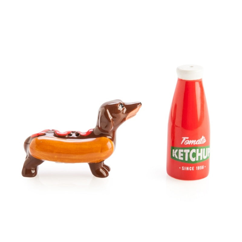 Sausage Dog Ketchup Salt Pepper Set Main image