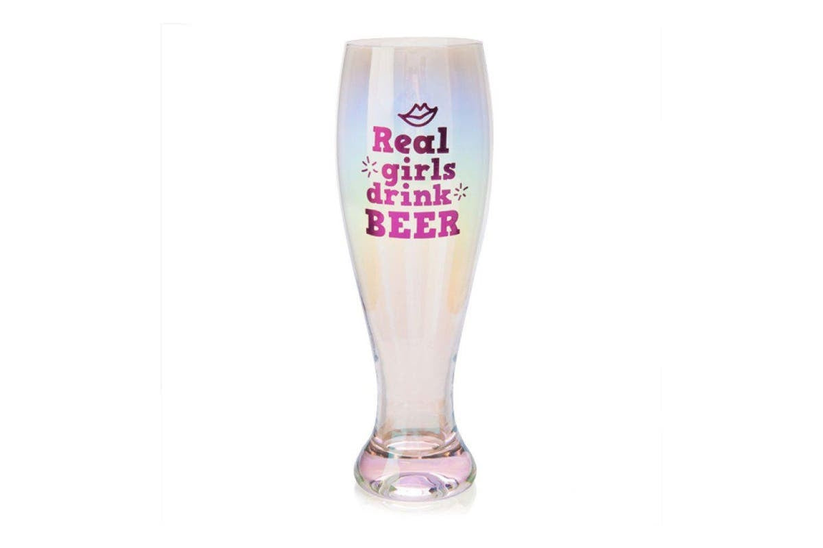 Real Girls Drink Beer Tallulah Aurora Pilsner Glass Main image