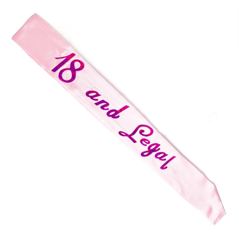 Pink 18 Flashing Sash Main image