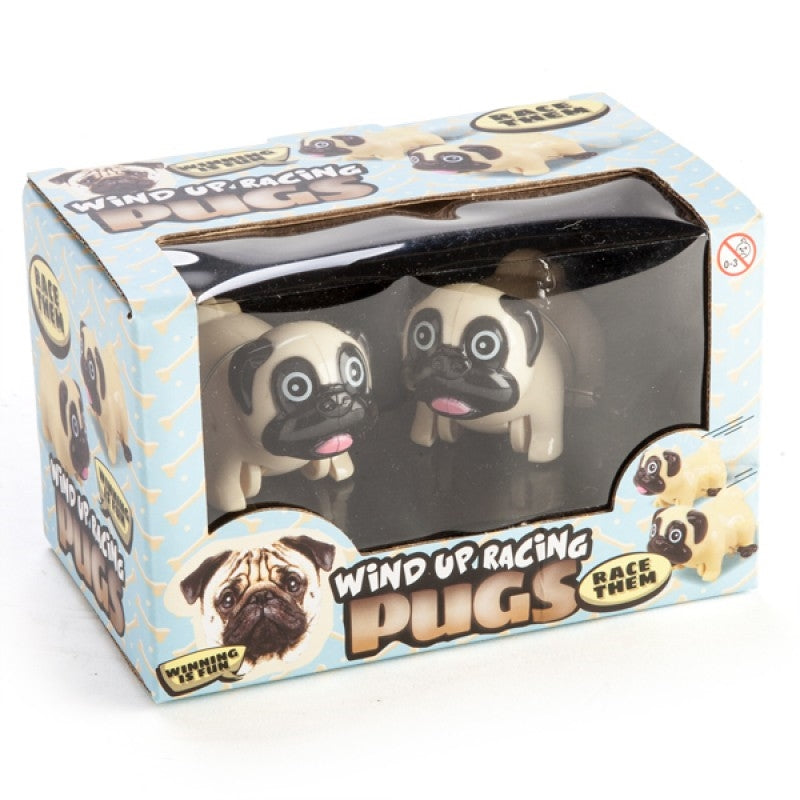 Wind Up Racing Pugs - Set of 2 Main image