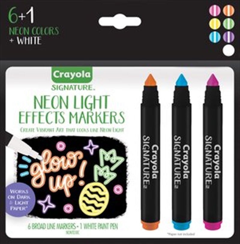 Crayola Neon Light Effects Markers Main image