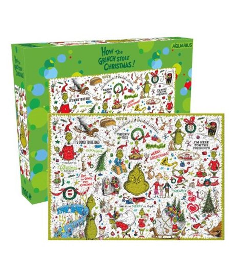 Grinch Collage 1000 Piece Puzzle Main image