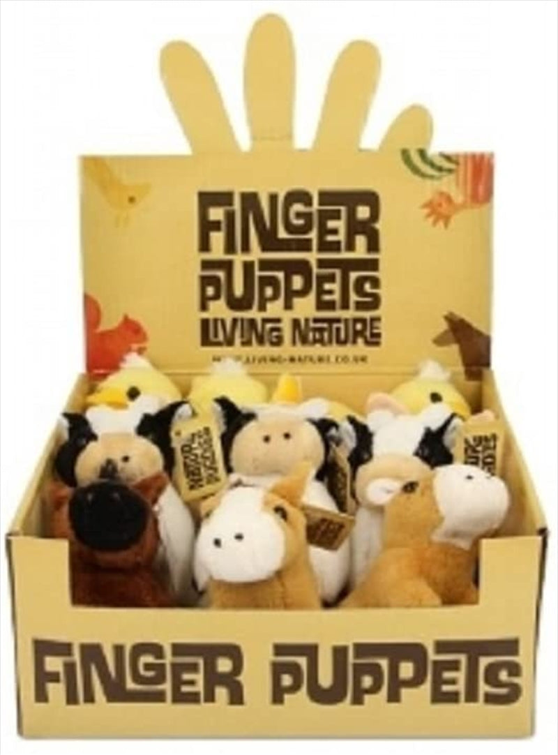 Farm Finger Puppets 10cm (SENT AT RANDOM) Main image