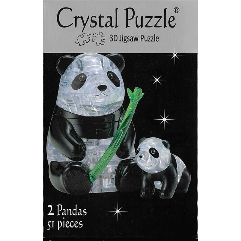 Panda Pair 3D Crystal Puzzle Main image