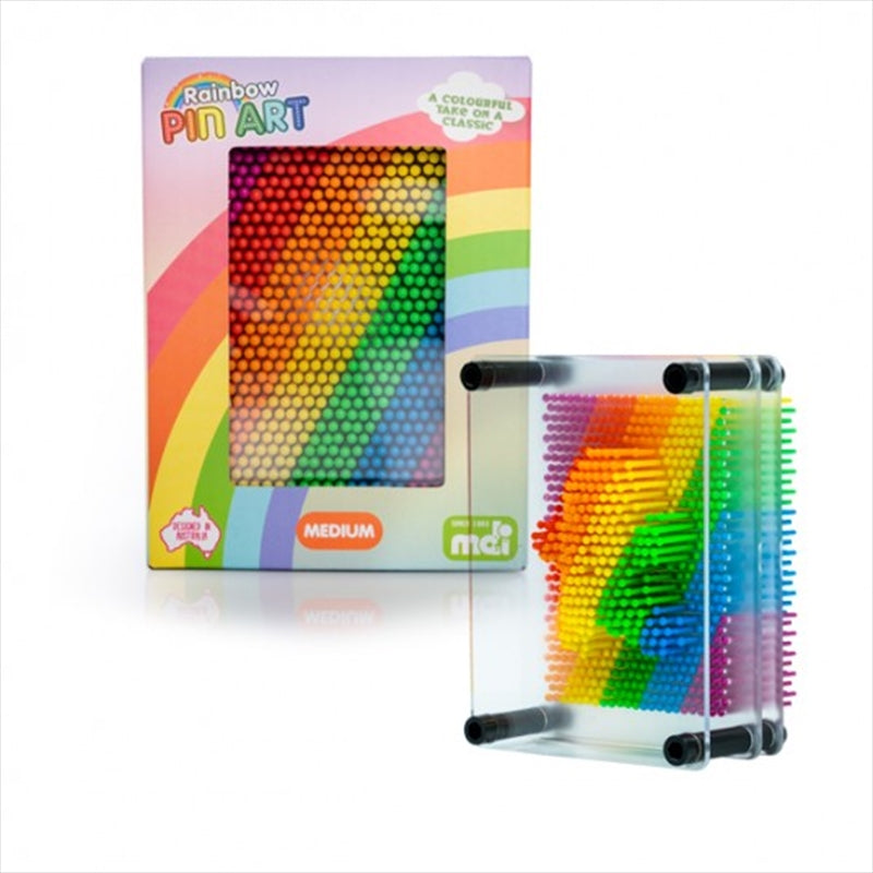 Rainbow Pin Art Small Main image