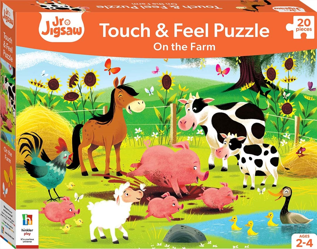 Junior Jigsaw Touch and Feel: On the Farm Main image