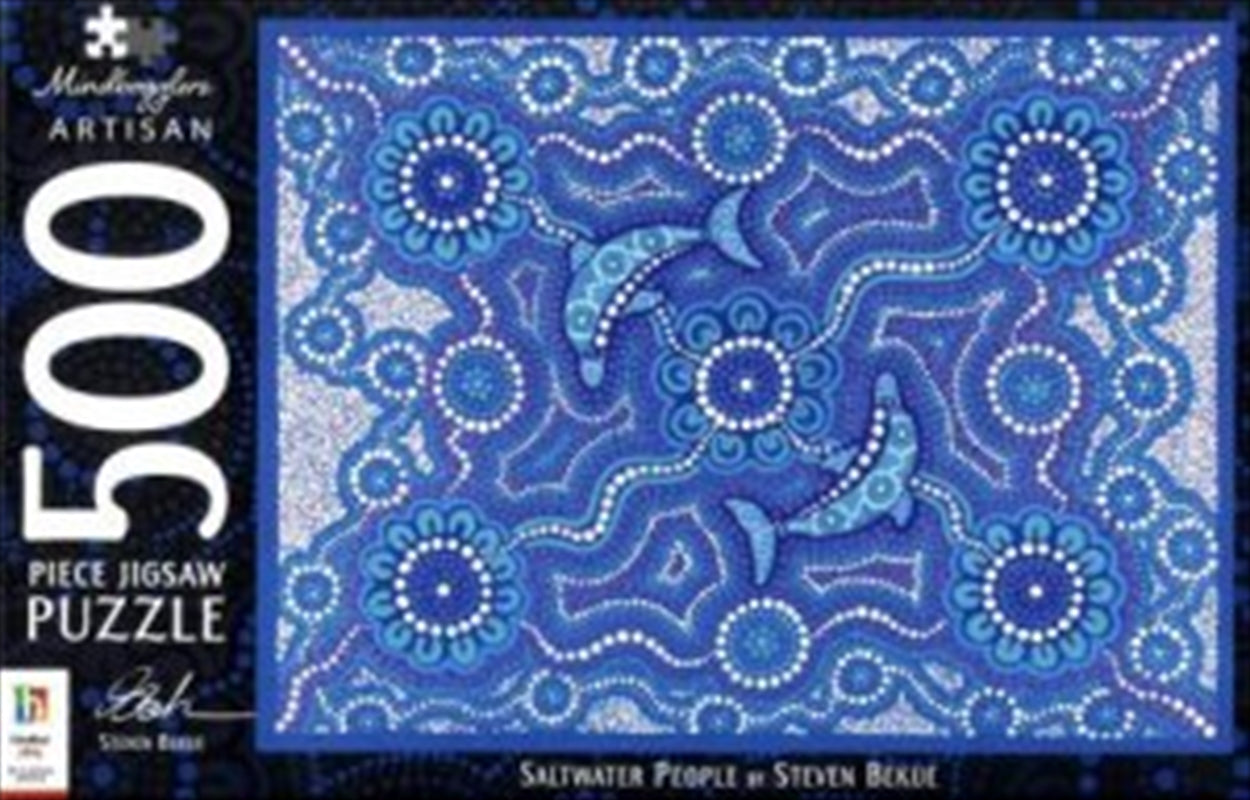 Mindbogglers 500 Piece Artisan Jigsaw - Saltwater People Main image