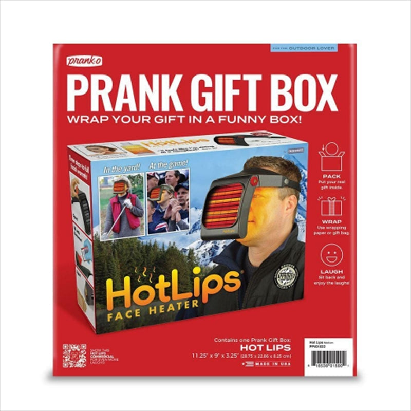 PRANK-O Prank Gift Box - Hot Lips Face Heater Main image