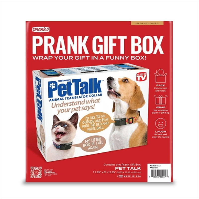 PRANK-O Prank Gift Box Pet Talk Main image