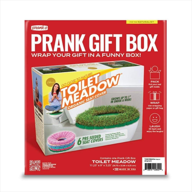 PRANK-O Prank Gift Box - Toilet Meadow Main image