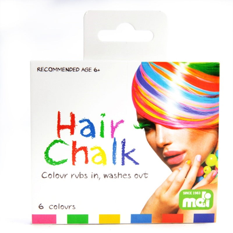 Vibrant Hair Chalk 6 Colours Main image