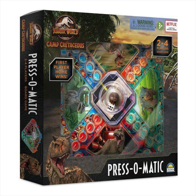 Camp Cretaceous Press O Matic Main image