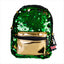 Gold Green Sequins BooBoo Backpack Mini
