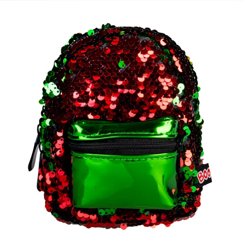 Sequin Green Red Mini Backpack Main image