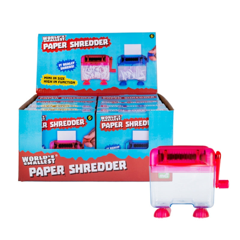 Worlds Smallest Paper Shredder (COLOUR SENT AT RANDOM) Main image