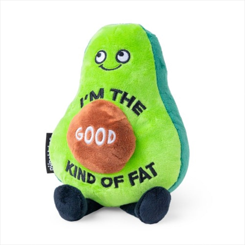 Punchkins Im The Good Kind Of Fat Plush Avocado Main image