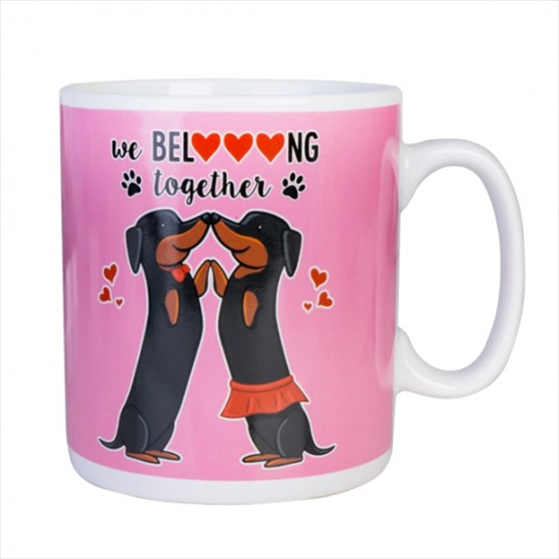 Dachshund Valentine Giant Mug Main image