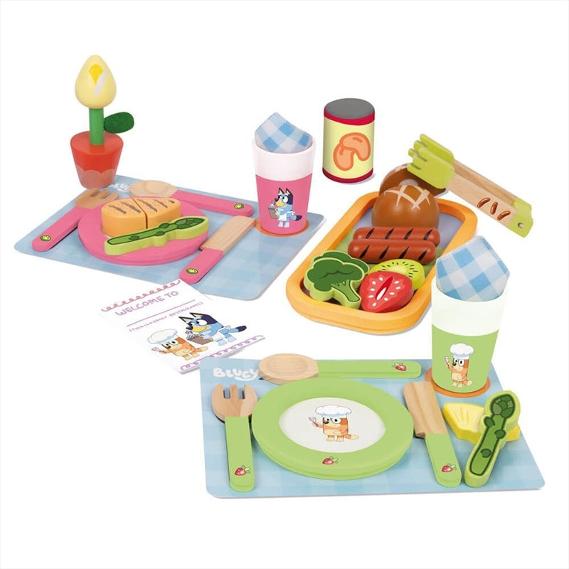 Dine in with Bluey Playset Main image