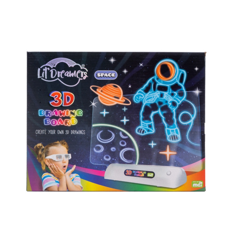 Lil Dreamers Space 3D Illuminate Drawing Board Main image
