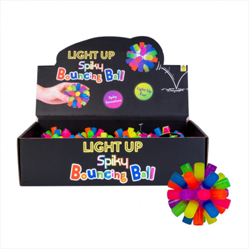 Light Up Spiky Bouncing Ball Main image