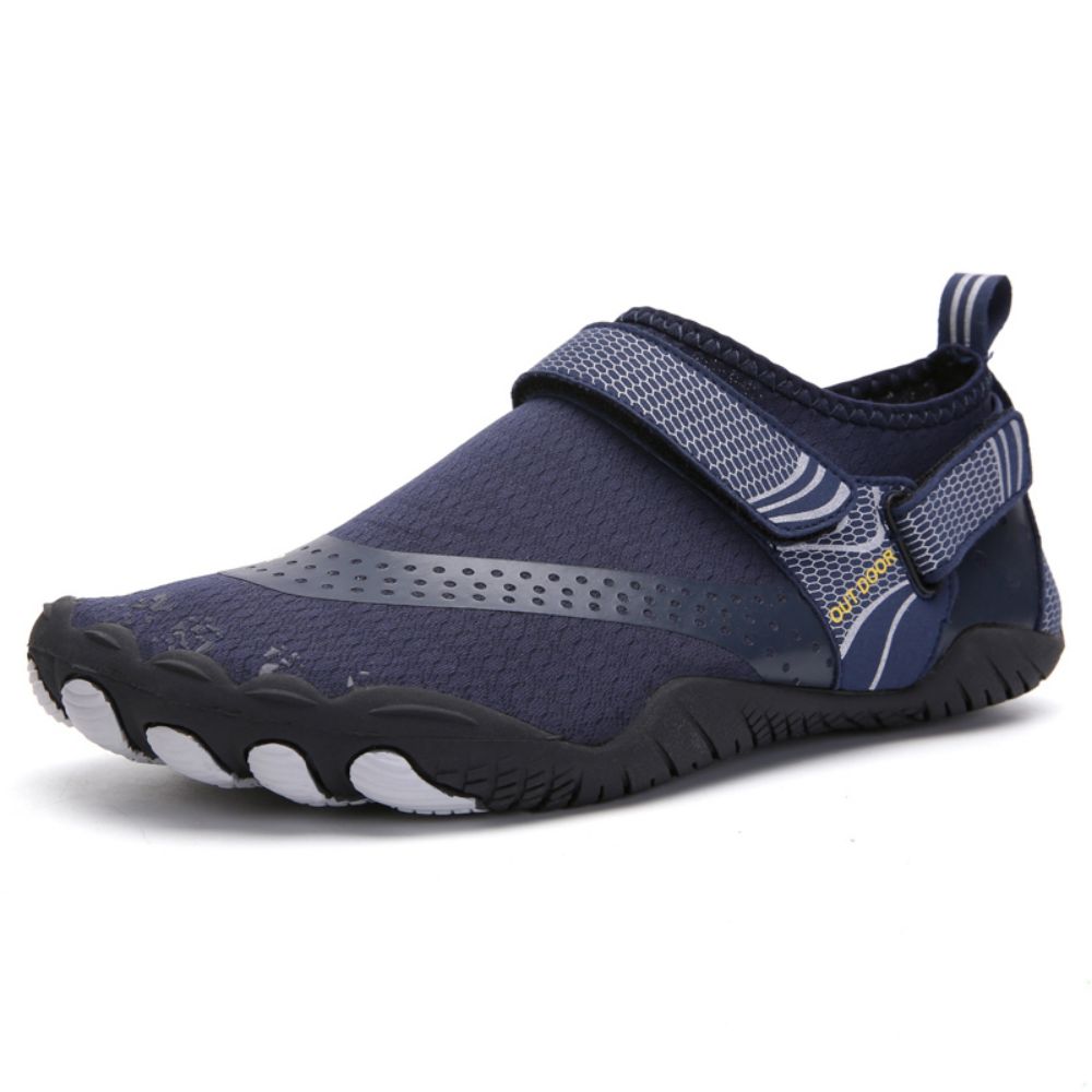 Men Women Water Shoes Barefoot Quick Dry Aqua Sports Shoes - Blue Size EU45 = US10 Secondary image