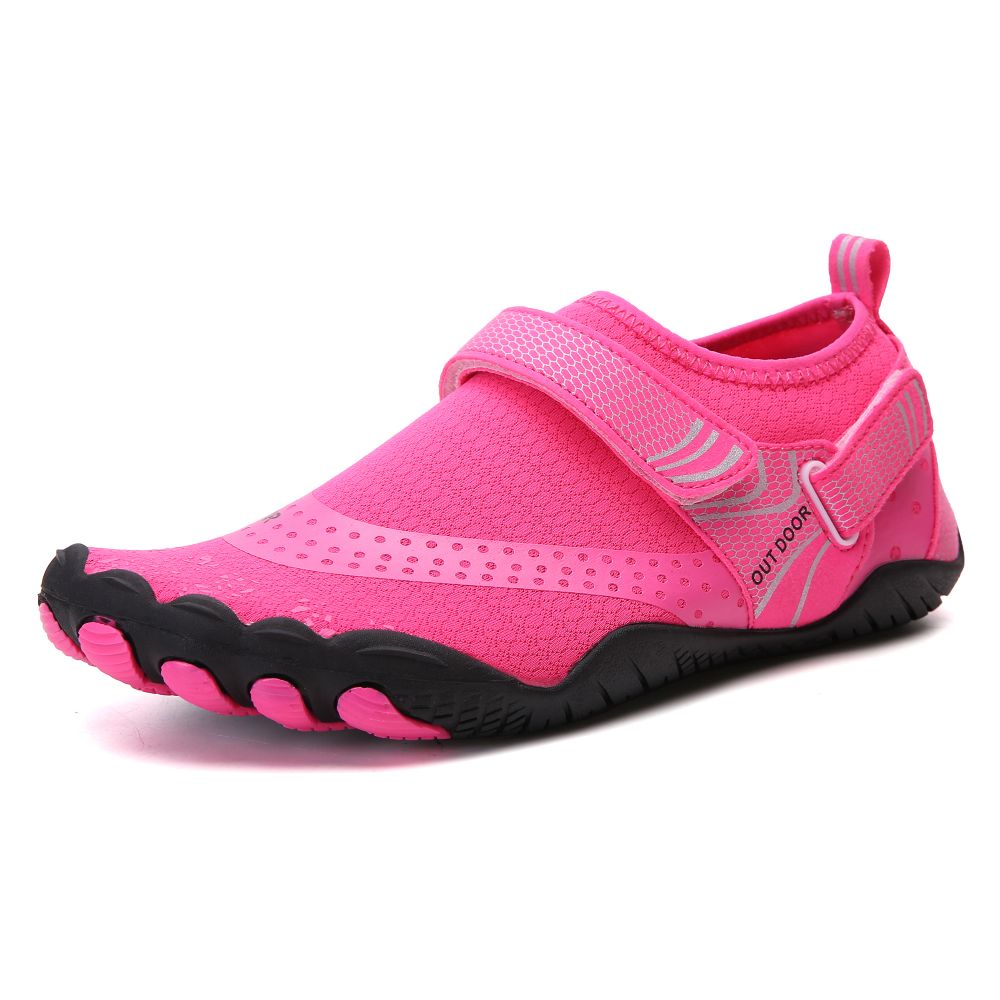 Women Water Shoes Barefoot Quick Dry Aqua Sports Shoes - Pink Size EU37 = US4 Main image