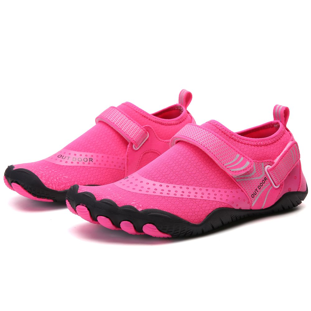 Women Water Shoes Barefoot Quick Dry Aqua Sports Shoes - Pink Size EU38 = US5 Secondary image
