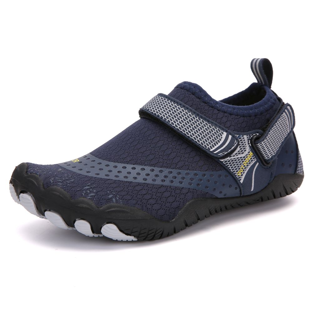 Kids Water Shoes Barefoot Quick Dry Aqua Sports Shoes Boys Girls - Blue Size Bigkid US3 = EU34 Main image