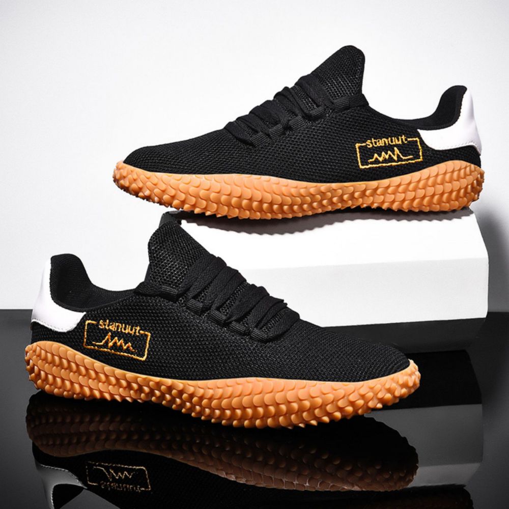 Men's Sneakers Barefoot Lightweight Shoes(Black Size US10=EU44 ) Secondary image